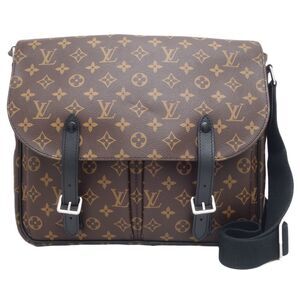 Louis Vuitton Christopher Messenger Diagonal Monogram Macassar Brown